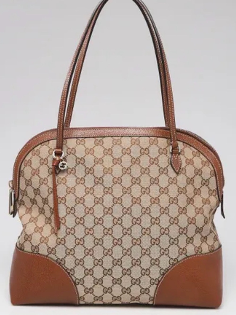 Gucci GG Canvas Bree Dome Tote